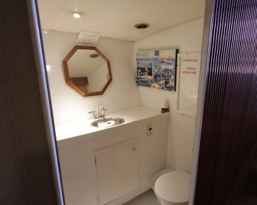 Restroom on a boat